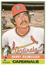 Harry Rasmussen 1976 Topps